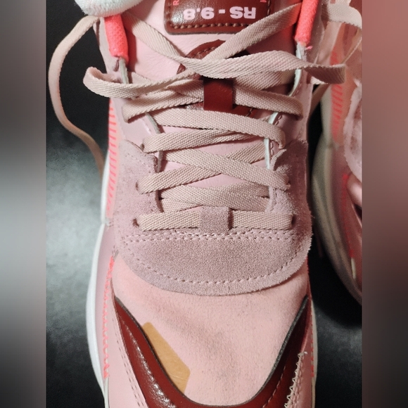 Puma RS 9.8 Proto Pink Burgundy Women’s Sneakers 9.5 Sneakers Only - Picture 12 of 14